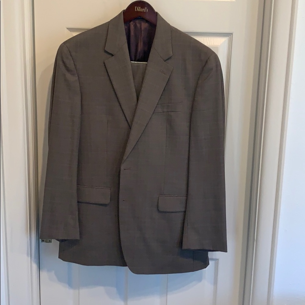 42R Ralph by Ralph Lauren dark gray pattern - Picture 7 of 7